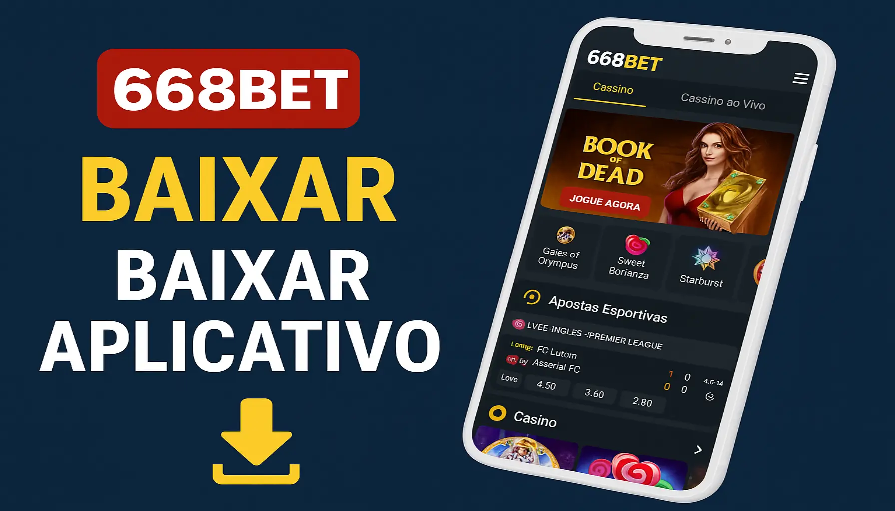 Baixar o 668BET Cassino App