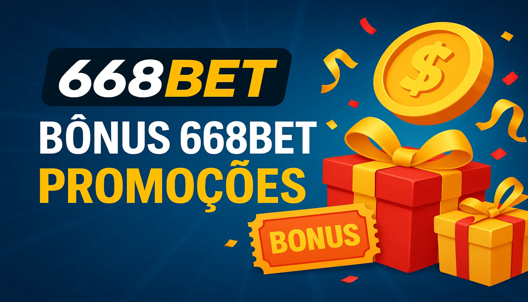 O bônus promocional 668BET é uma ótima maneira de começar sua aventura