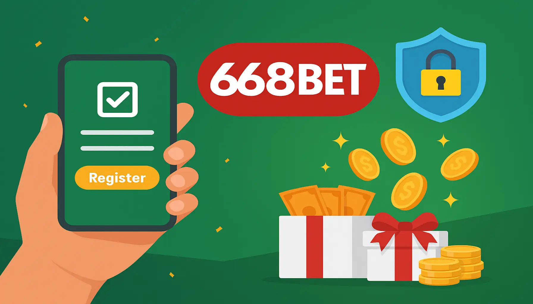 Não Perca tempo, o rRgistro na site 668BET